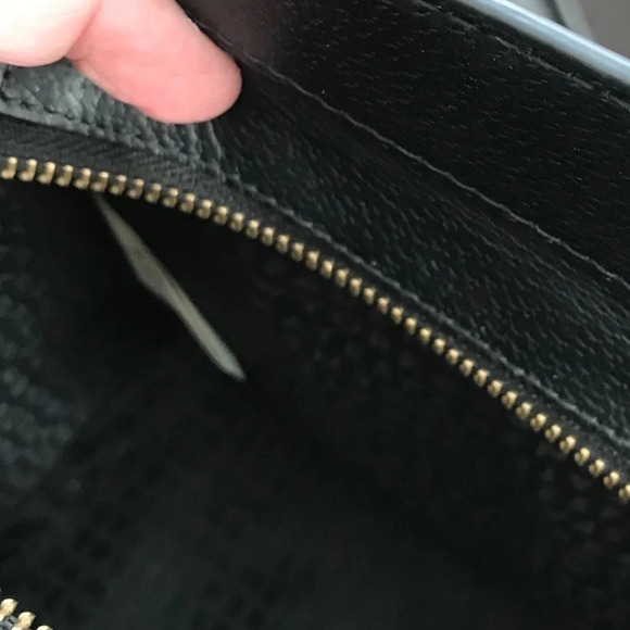 KATE SPADE Grove Street Caley Satchel Black White - Picture 9 of 9